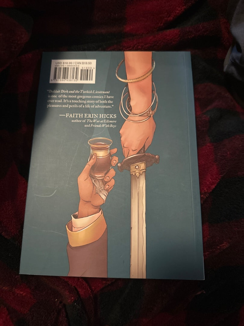 Delilah Dirk and the Turkish Lieutenant TPB, 10 x 6 x 1