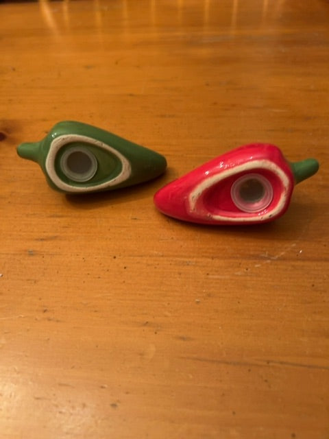 Giftco Ceramic Jalepeno S&P Shakers