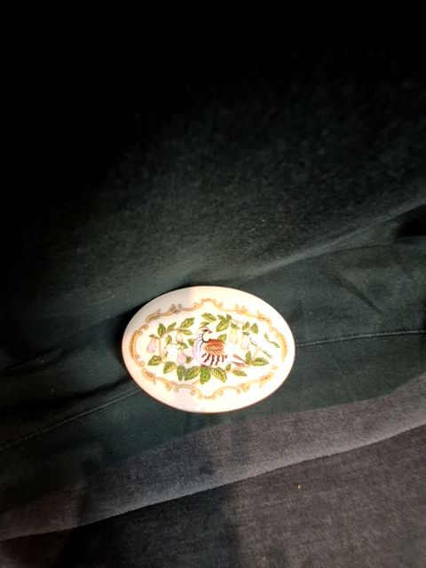 Partridge in a Pear Tree trinket box
