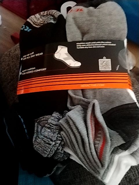 Multi RBX Men's Socks, 10 pack