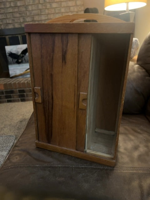 Wooden storage box