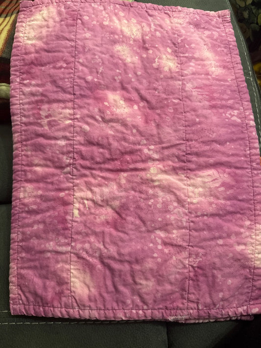 Purple & Multicolor Handmade Quilted Placemats