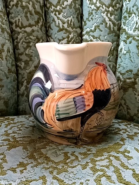 Colonial Williamsburg Farmhouse rooster pitcher