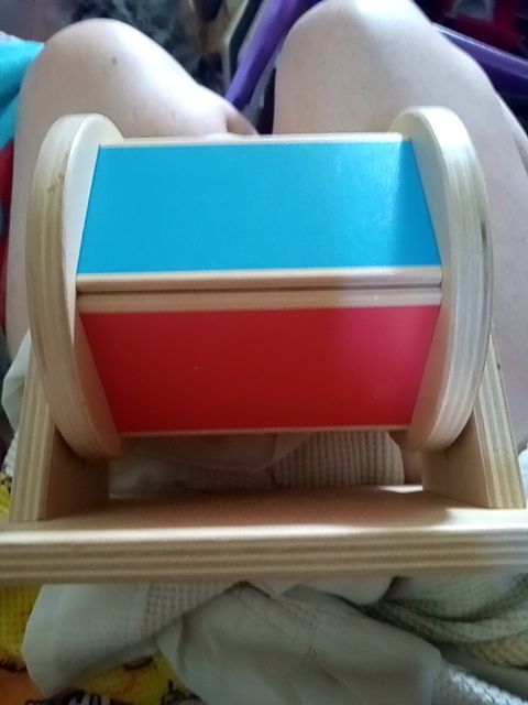 Lovevery wooden spinner