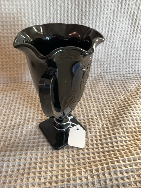 Black L.E.Smith L.E. Smith Black Amethyst Loving Cup, 7.25”