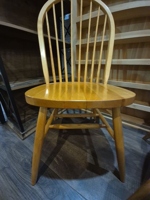 Light Oak Wooden Kitchen Chair
