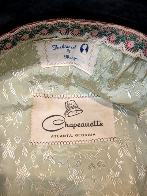 Chapeauette Black Hat