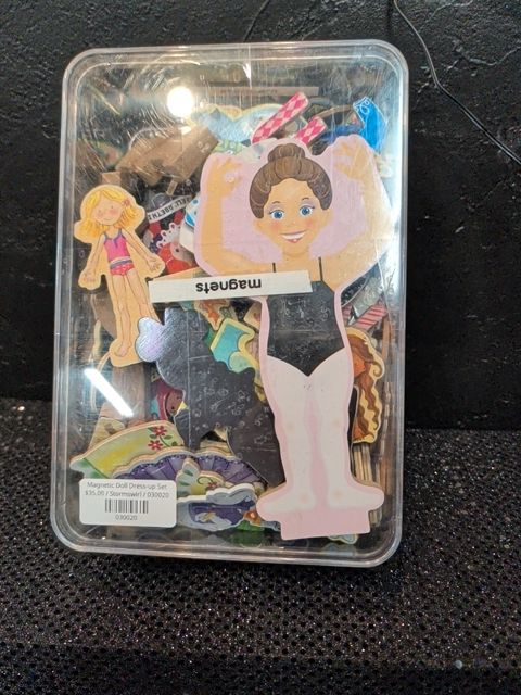 Magnetic Doll Dress-up Set