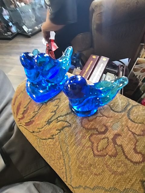 Blue Assorted Blue birds whole set