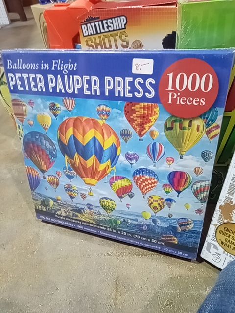 New balloons in flight puzzle 1000 pc
