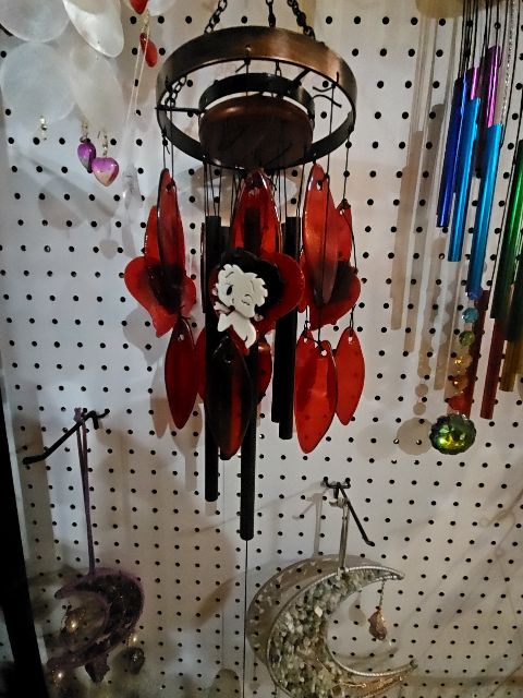 Red BettyBoop Wind chime