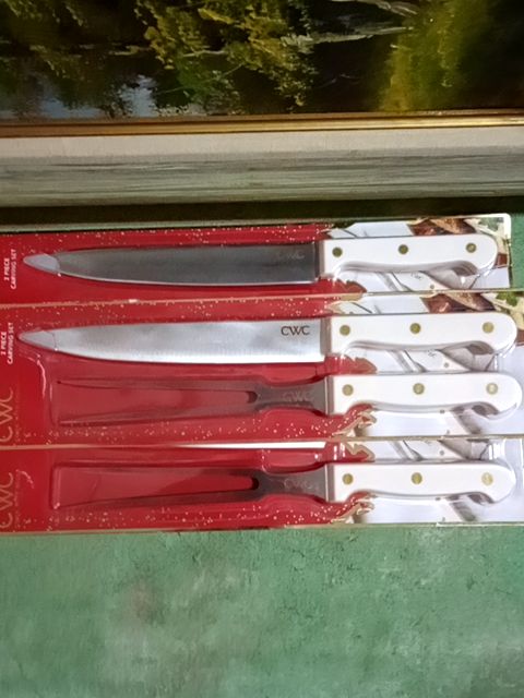 Cook w/Color 2pc carving set