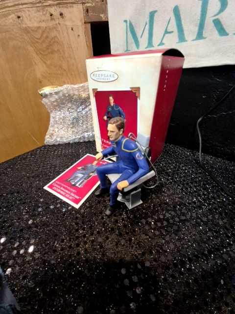 Hallmark Captain Jonathan Archer Enterprise NX-01 Ornament