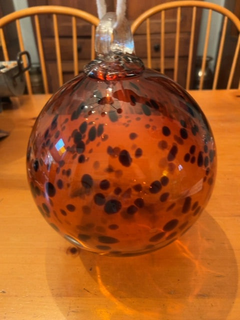 8.5” glass Baubel ball