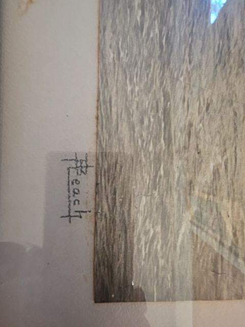 Antique Boat photo by L.Beach, 16.5" x 14"