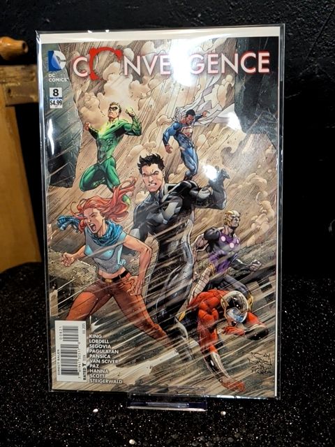 CONVERGENCE #8 | DC | July 2015 | Vol 1 | Tony Daniel Variant Cover