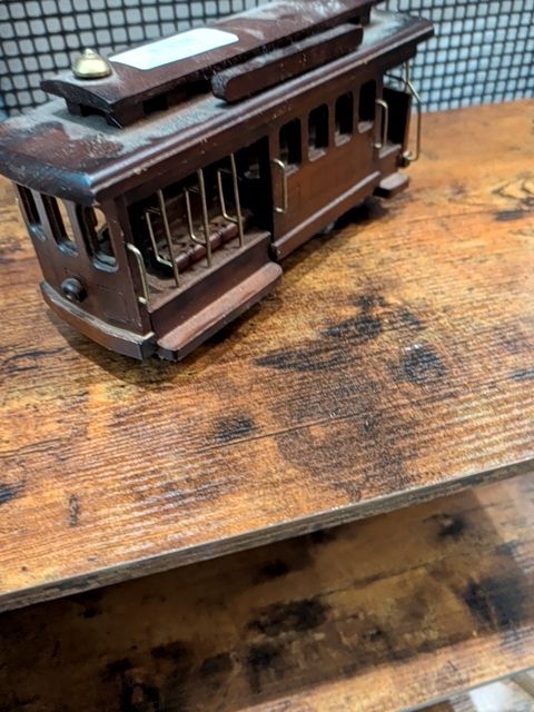 Music box trolley Collectible