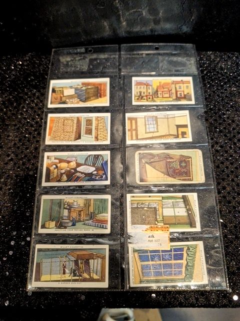 Wills Cigarette Cards 1938 "Air Raid Precautions" Tobacco Cards