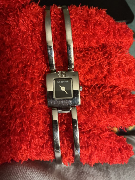 Silver Hot Diamonds Watch