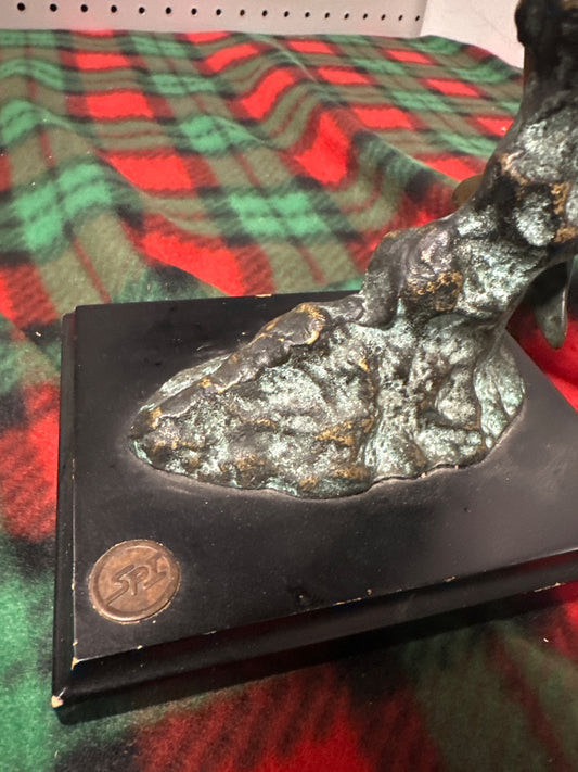 Antique Bronze Dolphins