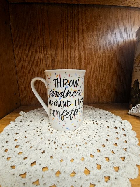 Used Coffee cup Confetti