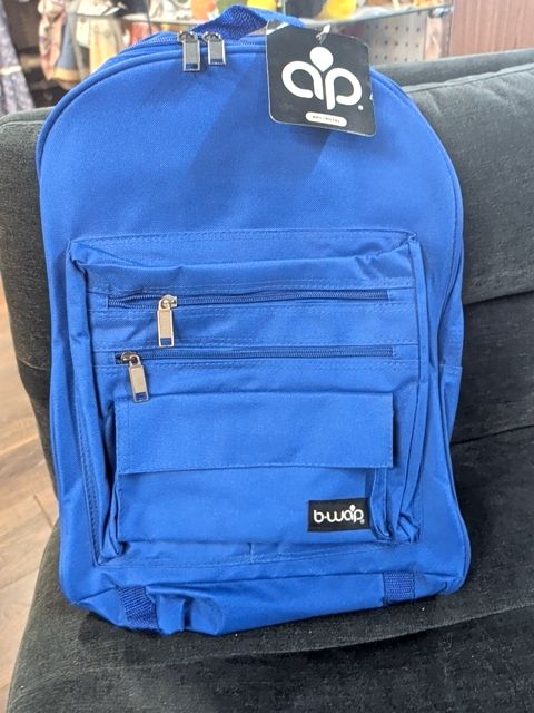 Canvas Blue Backpack