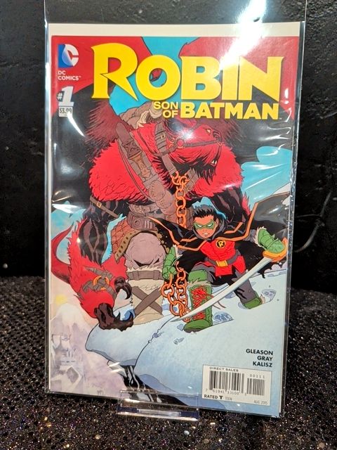 Robin: Son of Batman #1, a DC Comics monthly series that began publication on June 17, 2015.