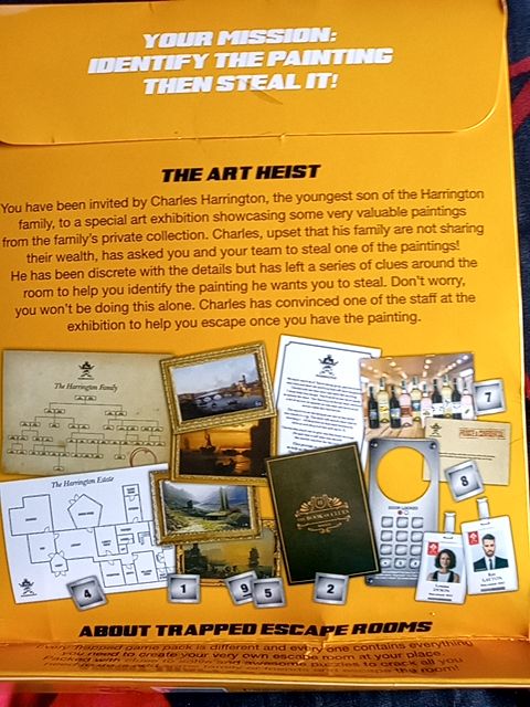 Yellow Solid Roots Escape Room (Game