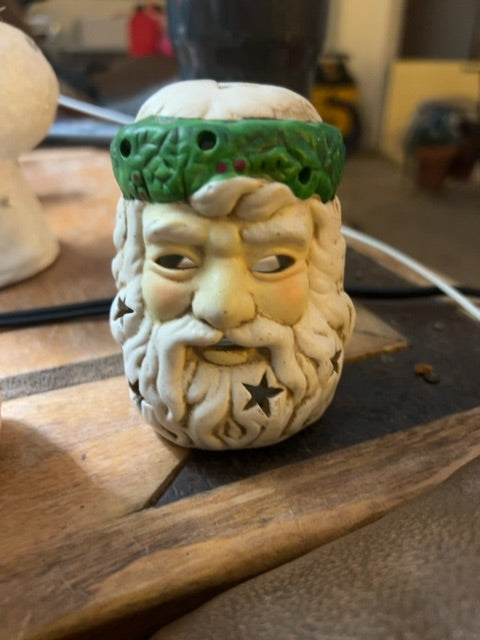 Santa tea light