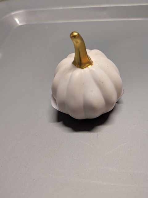 White Pumpkin Decor