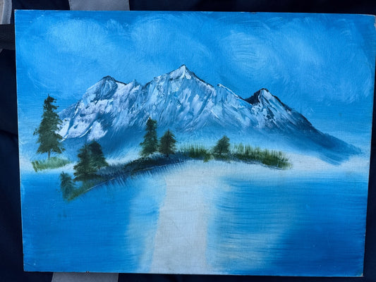 Mountain painting, Small
