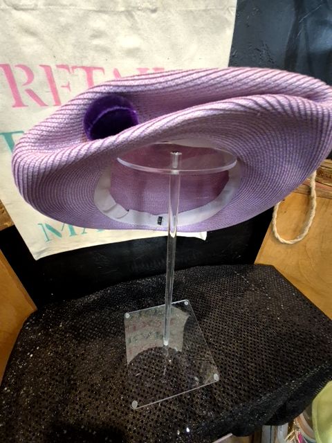 Purple Vintage Light Purple Hat, 22