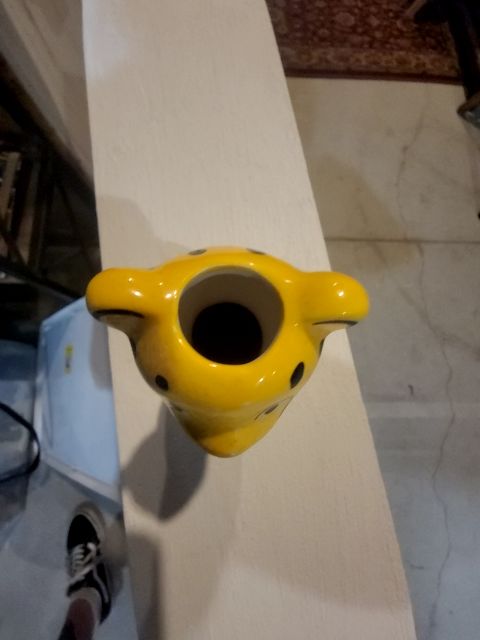 Cheetah candle holder