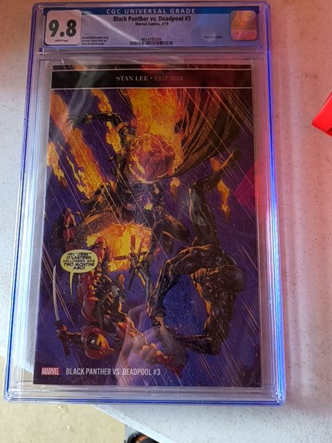 Black panther versus Deadpool number 3