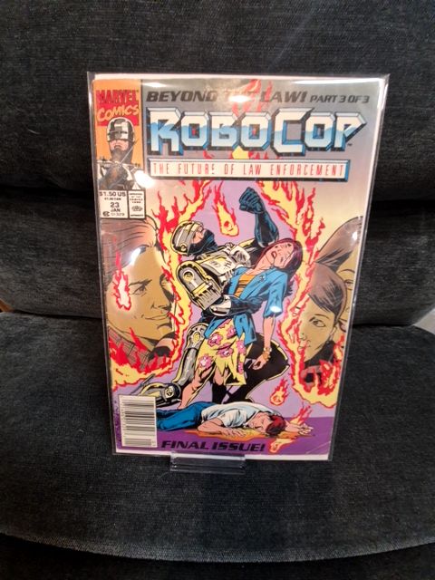 Marvel Comics Beyond the Law Part 3 of 3 RoboCop The Future of Law Enforcement