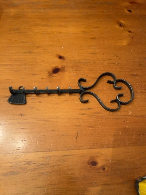 Rustic Cast Iron Key Holder