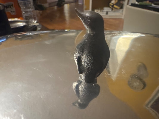 Pewter penguin