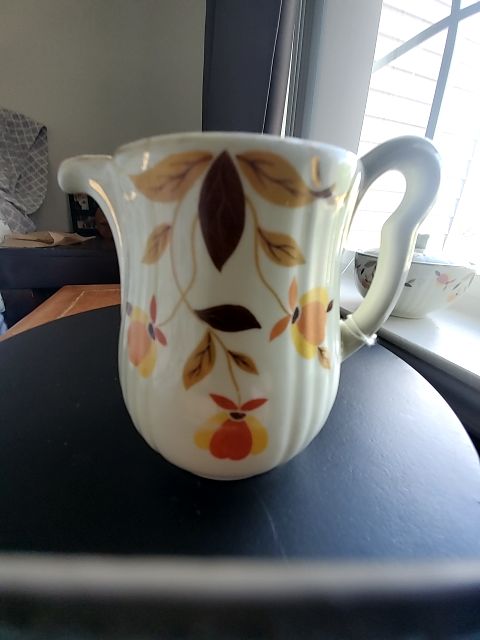 Autumn leaf Halls superior china Creamer