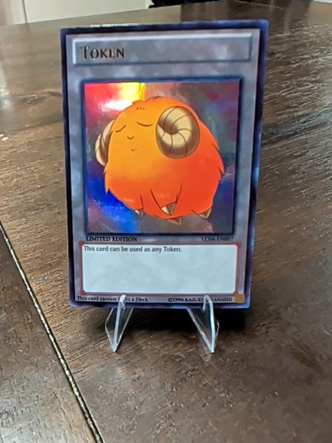 Yugioh Card Sheep Token (Yellow)