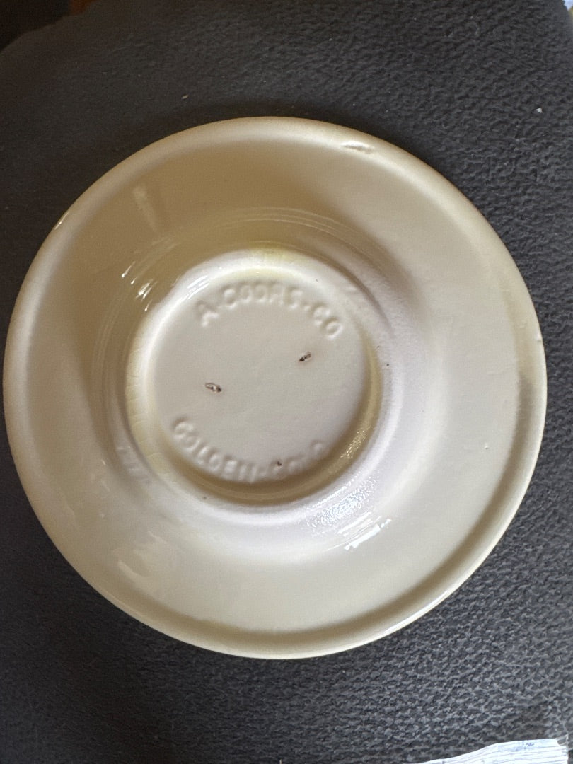 Ecru Coors Coors Ash Tray, 6”