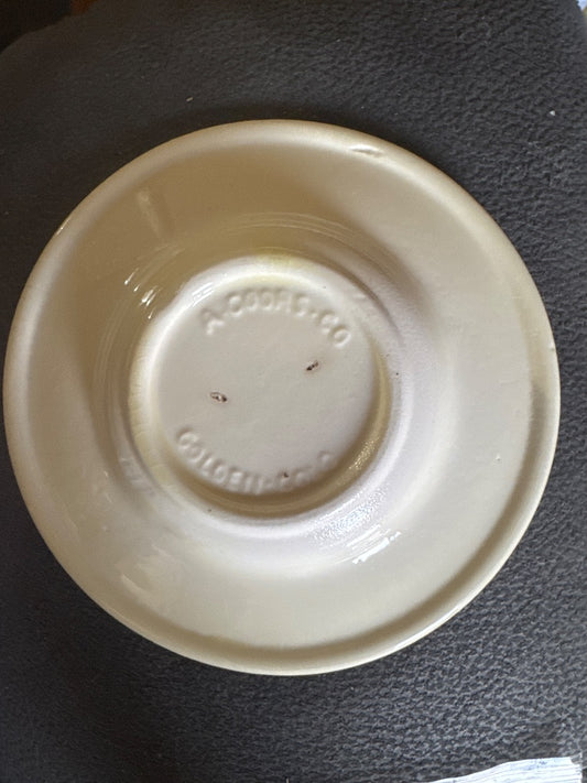 Ecru Coors Coors Ash Tray, 6”