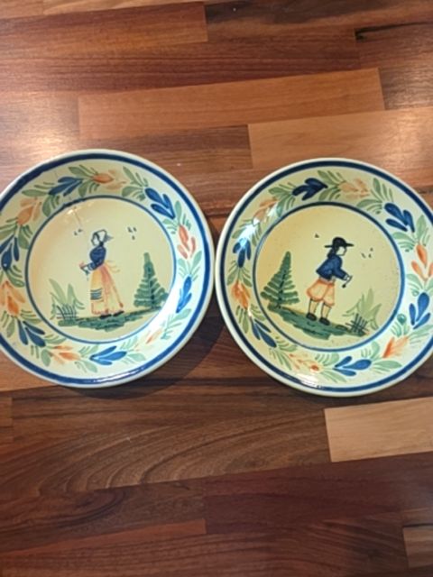 Antique Saucer Set - Juniper France