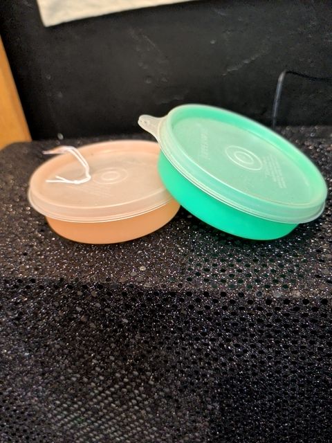 Vintage Tupperware little wonders set of 2