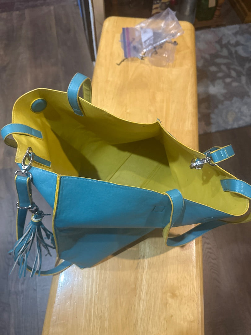 Baekgaard leather reversible bag