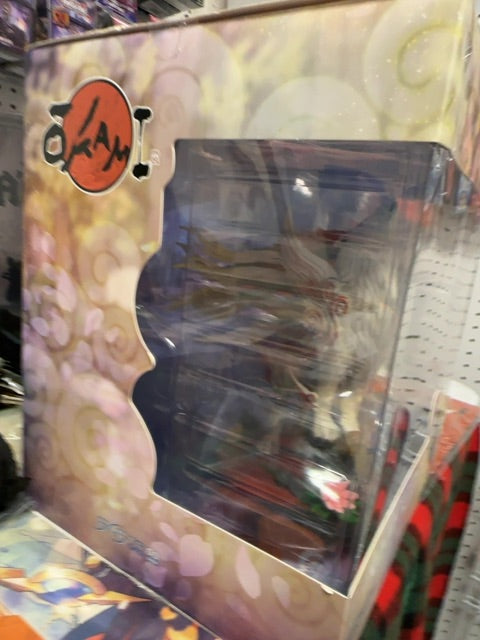 Okami Shiranui Celestial Howl Statue, 12 x 12 x 10