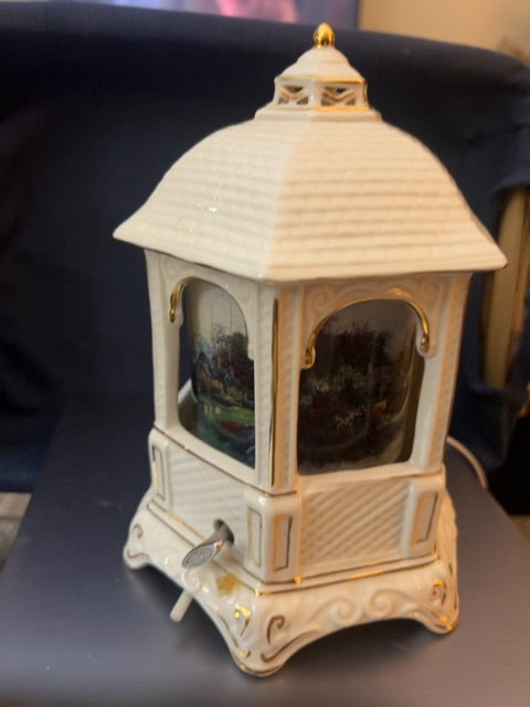 Thomas Kinkade Make a Wish Gazebo