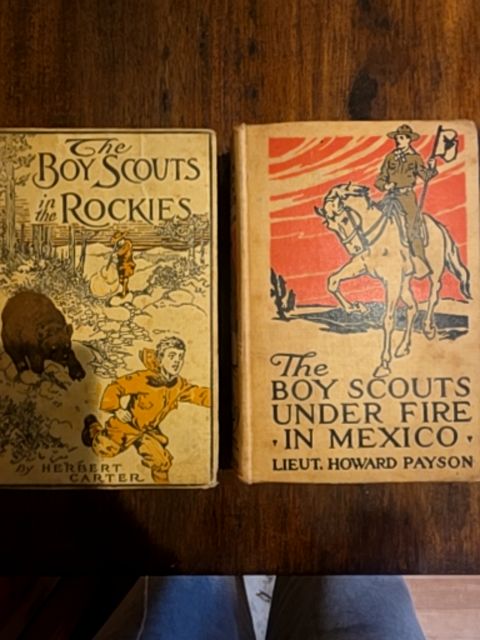 Antique Boy Scout Books - 2