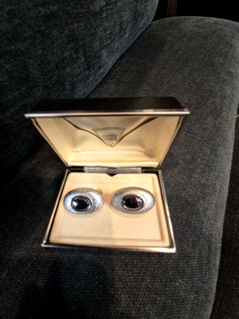 Silver Swank Cufflinks