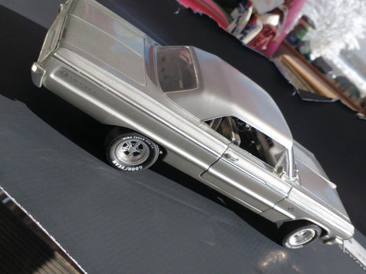 Silver Ertl 1964 Impala Ertl 1/18 Die Cast Silver, 1/18 scale