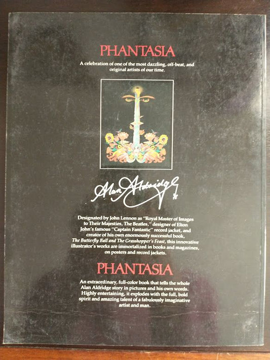 Phantasia by Alan Aldridge paperback book